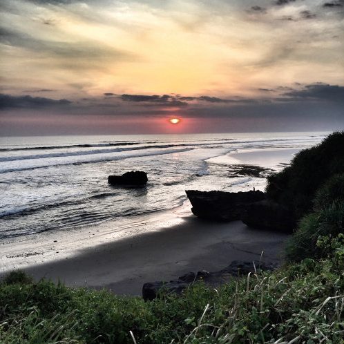 Sunset at Kelating Beach